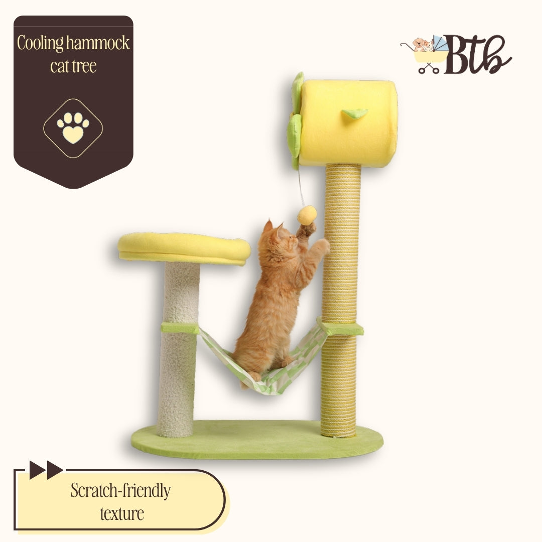 Cooling Hammock Cat Tree 2